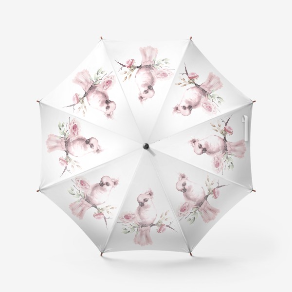 Зонт «Розовый попугай»