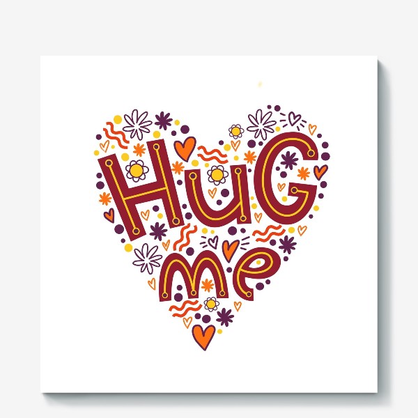 Холст «Hug me»