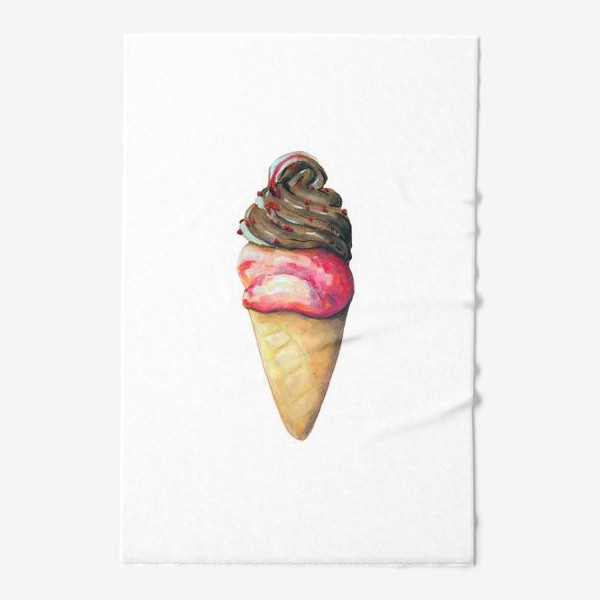 Полотенце «Мороженое Пастель Сладкое Минимализм»