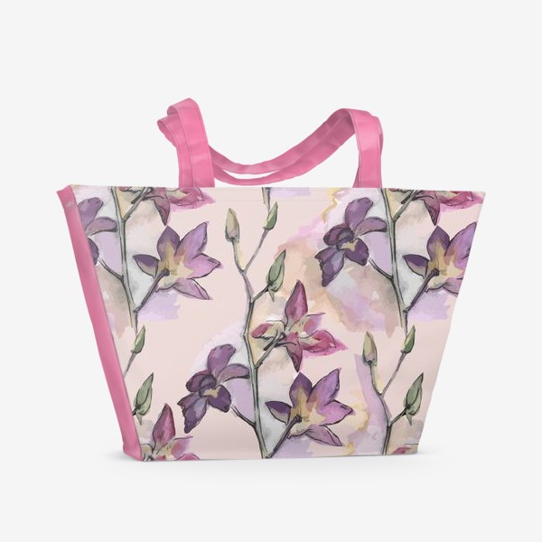 Пляжная сумка «Орхидеи Тайланда»
