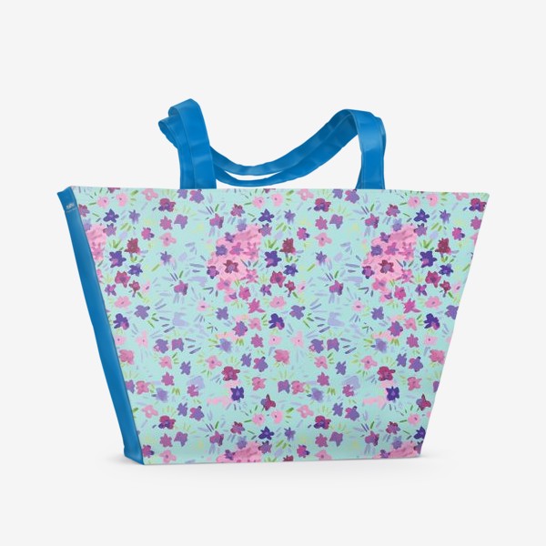 Пляжная сумка «Маленькие цветочки»