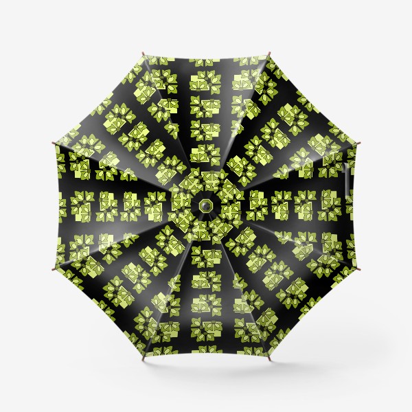 Зонт «Стилизованные цветочки»