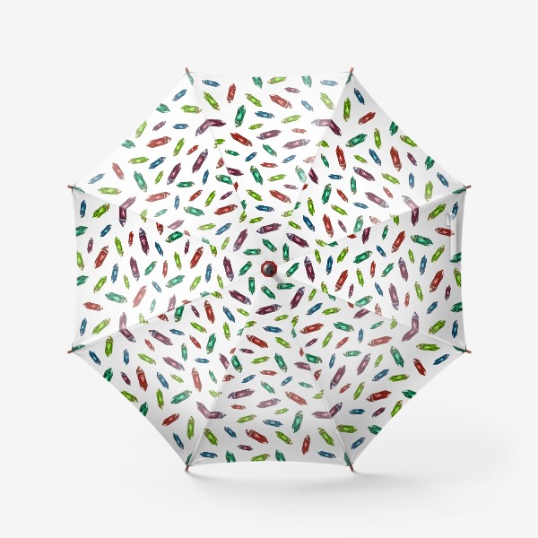 Зонт «Разноцветные кристаллы»