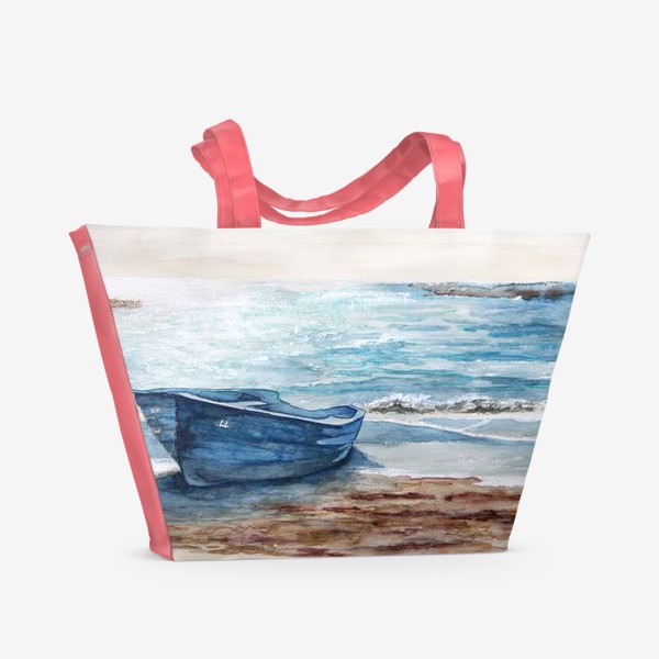 Пляжная сумка «На краешке моря»