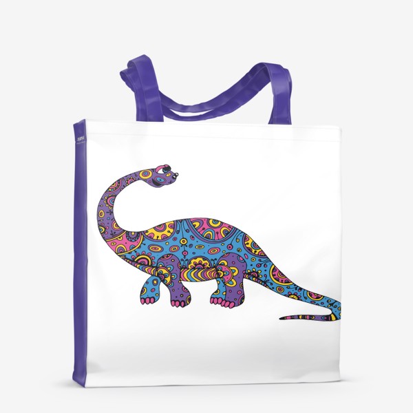 Сумка-шоппер «подарок со смешным динозавром»