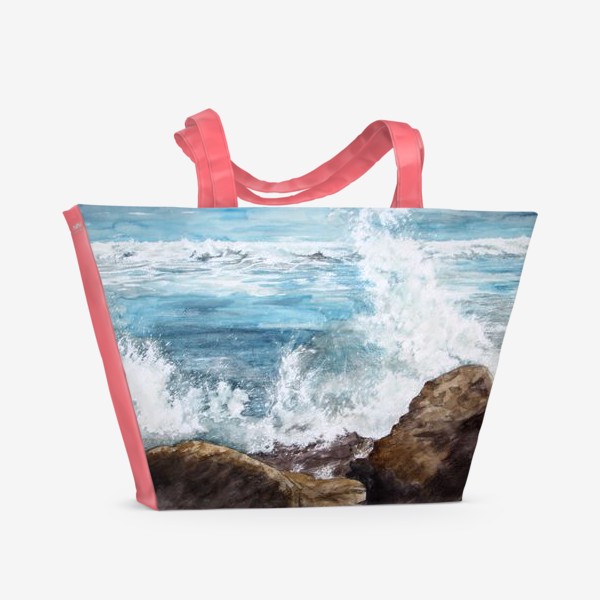 Пляжная сумка «Танец пены морской»