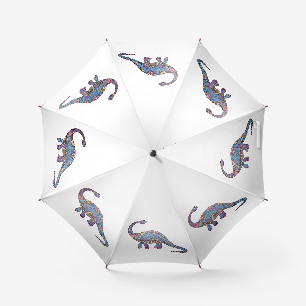 Зонт «подарок со смешным динозавром»