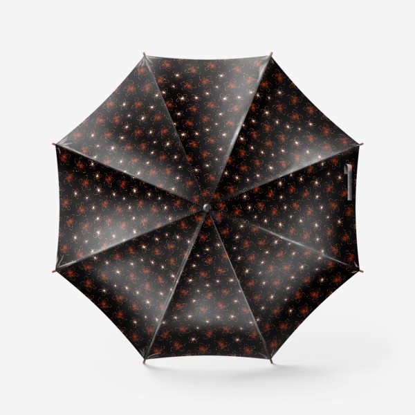 Зонт «Изящные цветочки. Дизайнерский принт»