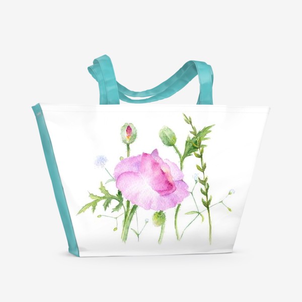 Пляжная сумка &laquo;Летние цветы&raquo;