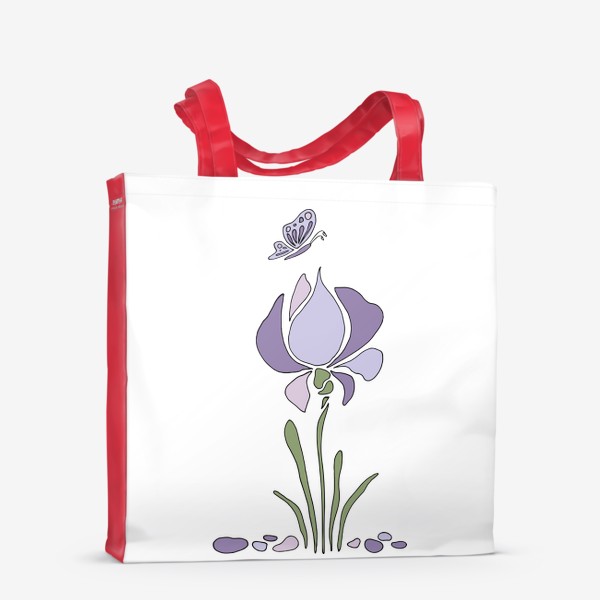 Сумка-шоппер «Стилизованный цветок»