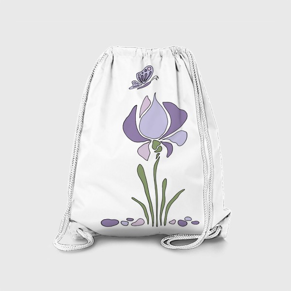 Рюкзак «Стилизованный цветок»