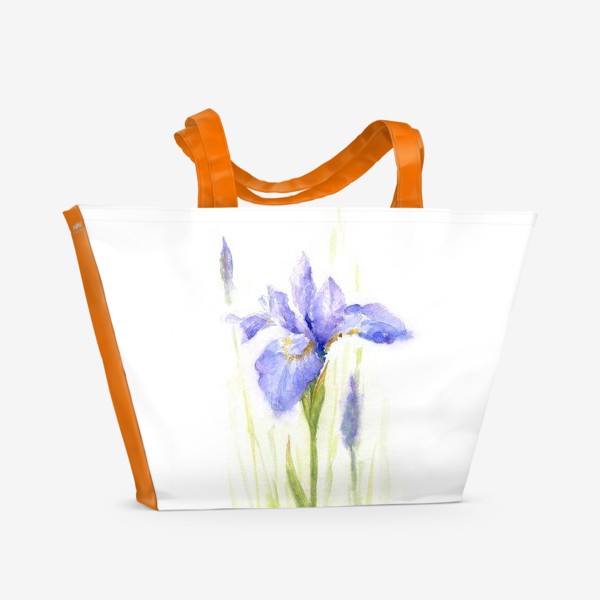 Пляжная сумка «Цветущее лето.»