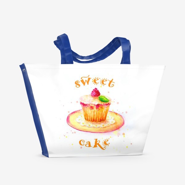 Пляжная сумка «sweet cake»