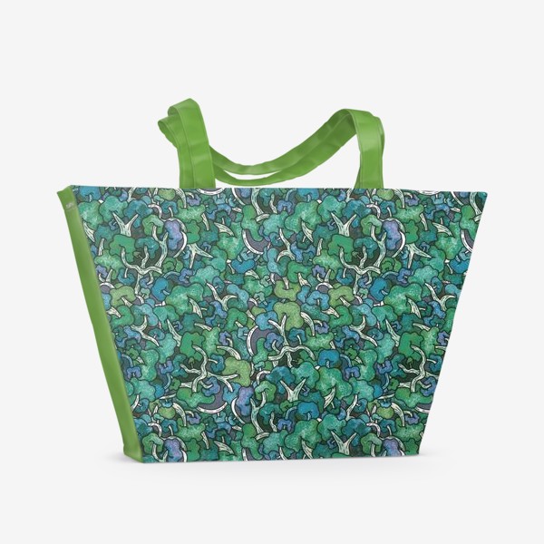 Пляжная сумка «Лесной дудл»