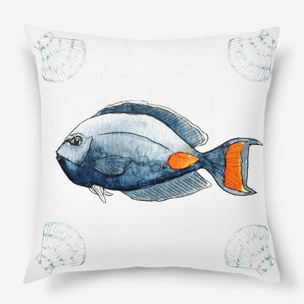 Подушка «Морская рыбка»