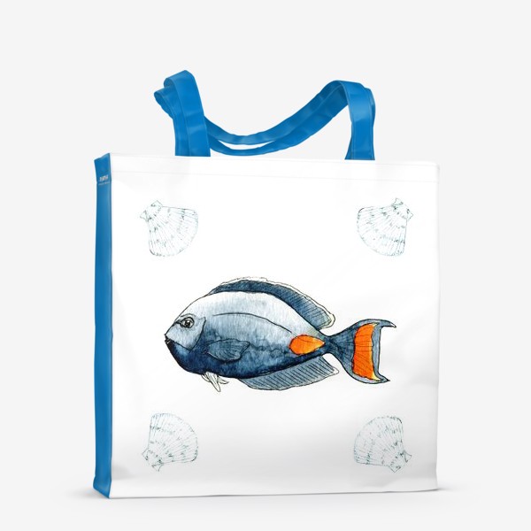 Сумка-шоппер «Морская рыбка»