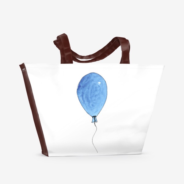 Пляжная сумка «Воздушный шарик. Взлетаем в небо!»