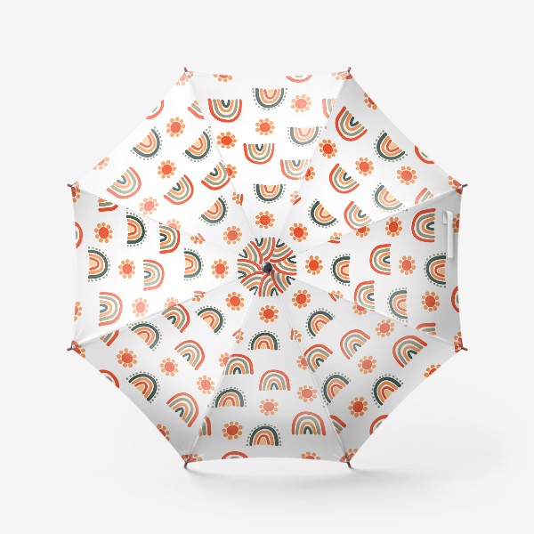 Зонт «Радуга. Скандинавский стиль»