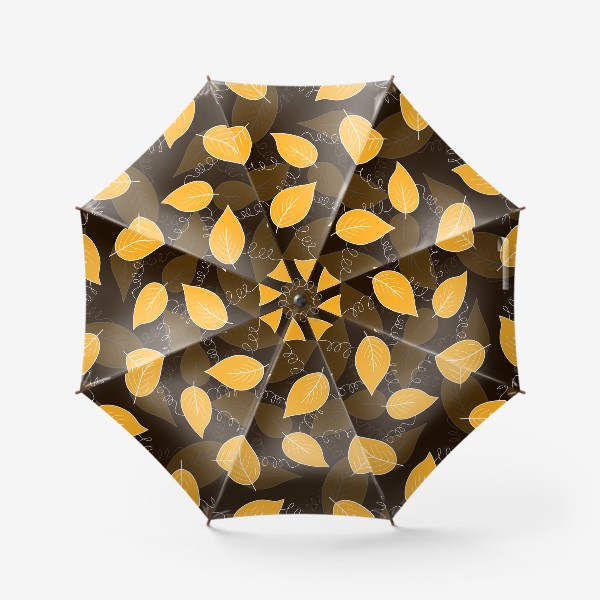 Зонт «Яркие осенние листья»