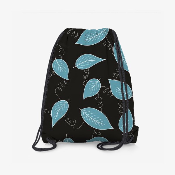 Рюкзак «Синие листья»