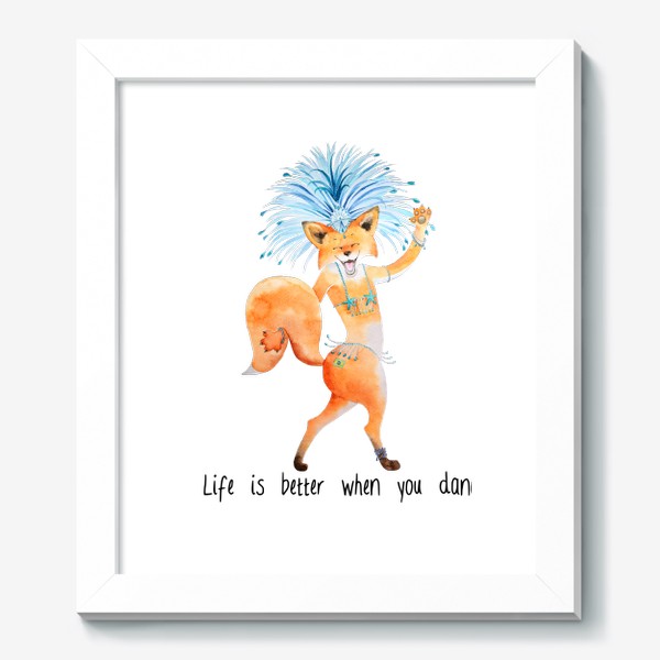 Картина «Life is better when you dance»