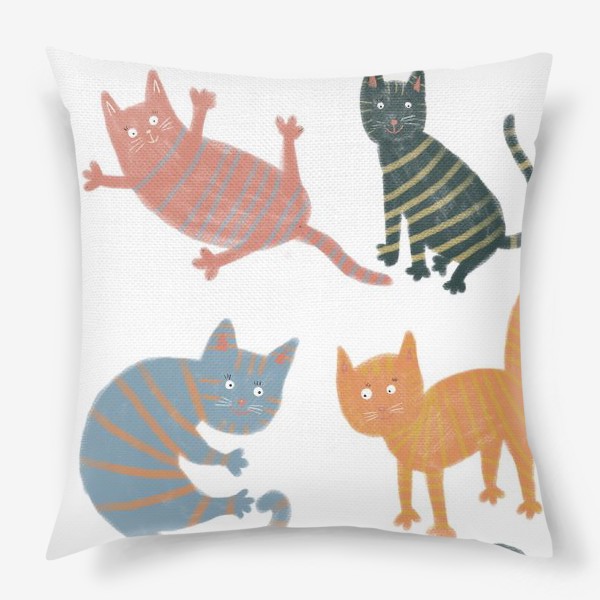 Подушка «Веселые котики»
