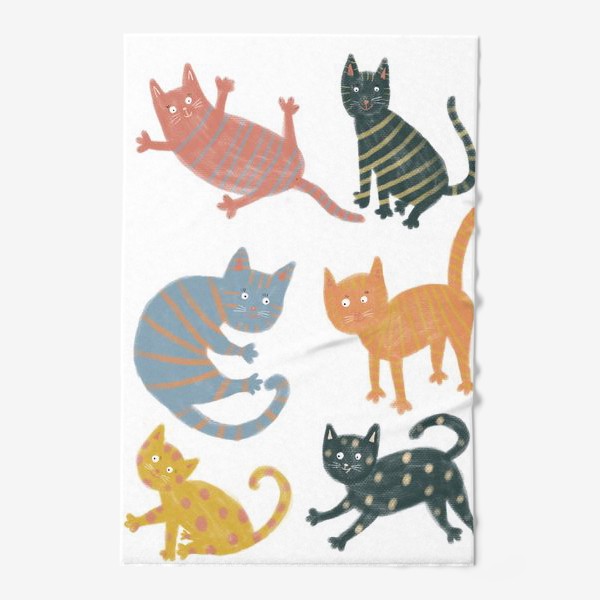 Полотенце «Веселые котики»