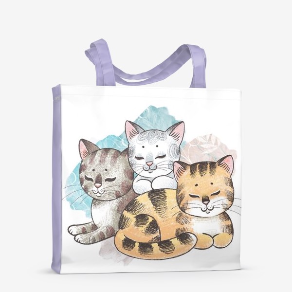 Сумка-шоппер «Три котенка»