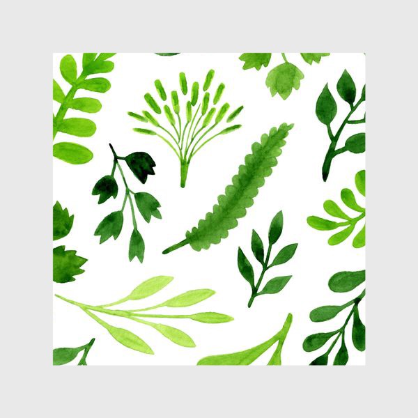 Шторы «green leaves»