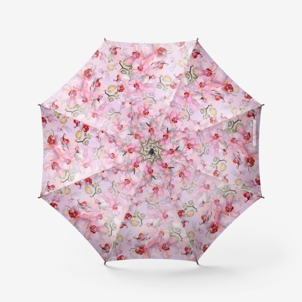 Зонт «Нежные орхидеи»