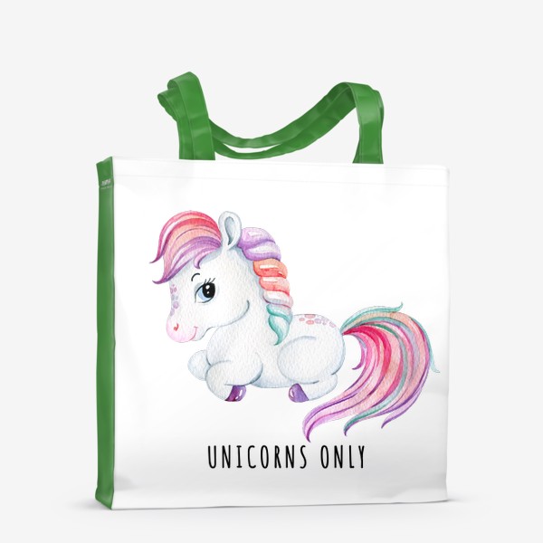 Сумка-шоппер «Unicorns only»