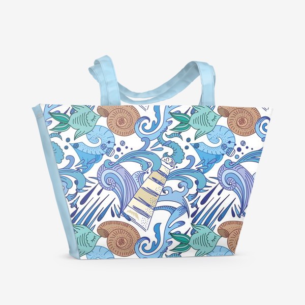 Пляжная сумка «Морское настроение»