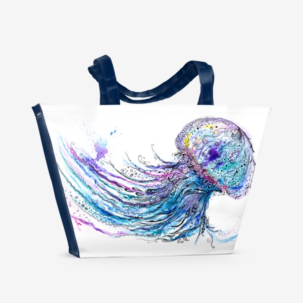 Пляжная сумка «Морская медуза»
