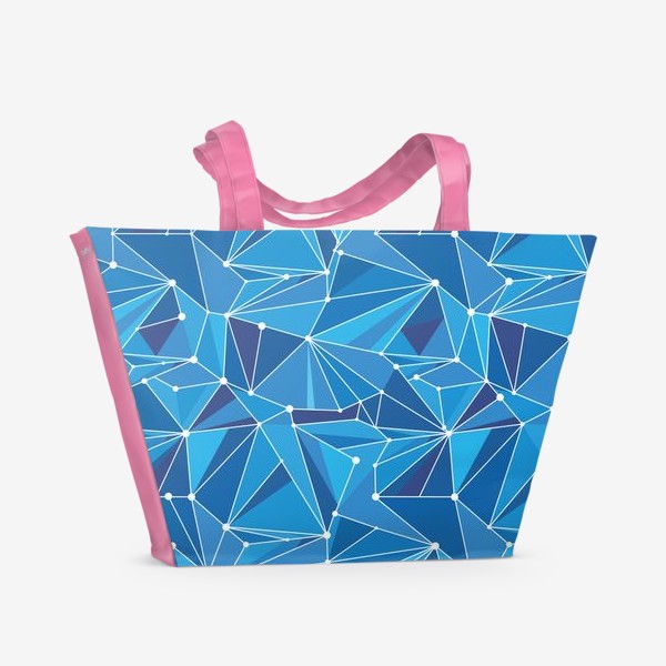 Пляжная сумка «Синее стекло»