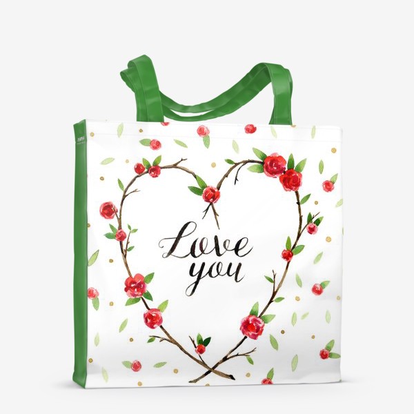 Сумка-шоппер «Love you»