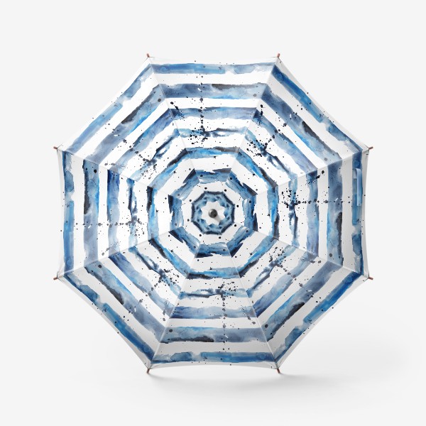 Зонт «Синие полоски»