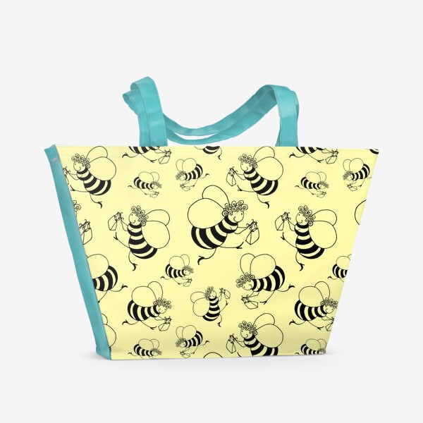 Пляжная сумка «Пчелки»