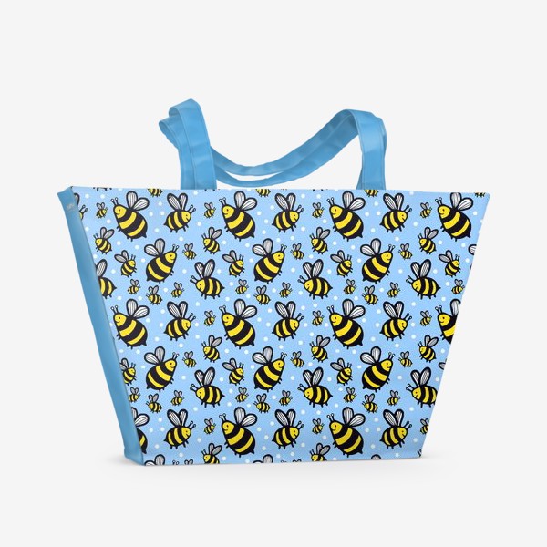 Пляжная сумка &laquo;Милые пчёлки&raquo;