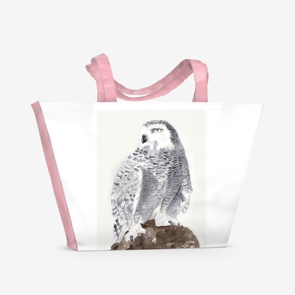Пляжная сумка «Полярная сова»