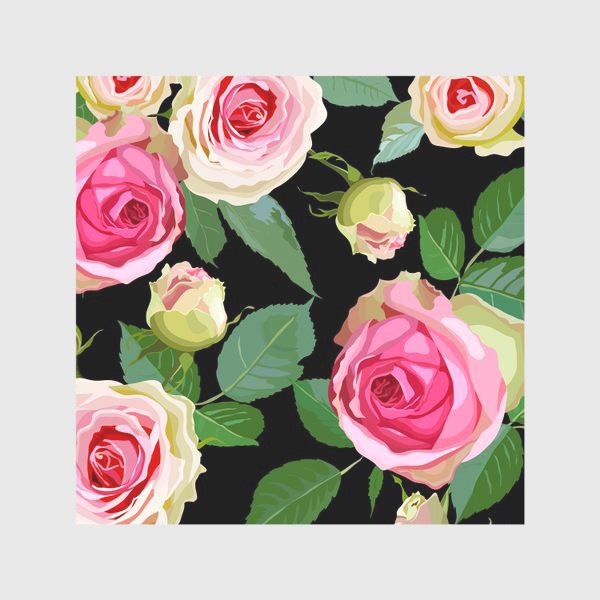 Скатерть &laquo;Pink roses&raquo;