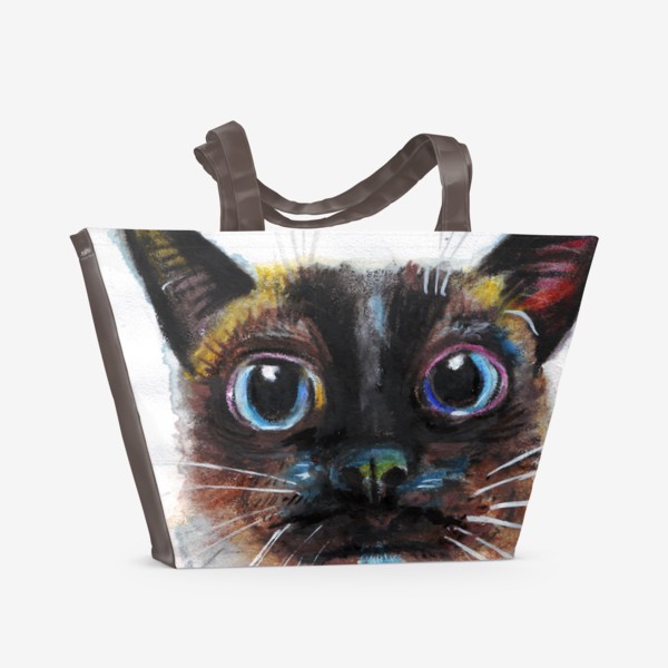 Пляжная сумка «Сиамский кот»