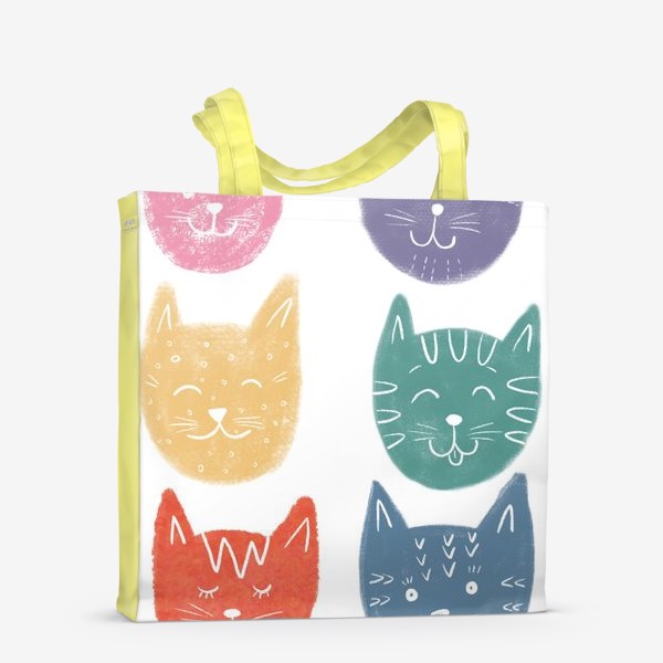 Сумка-шоппер «Милые котики»