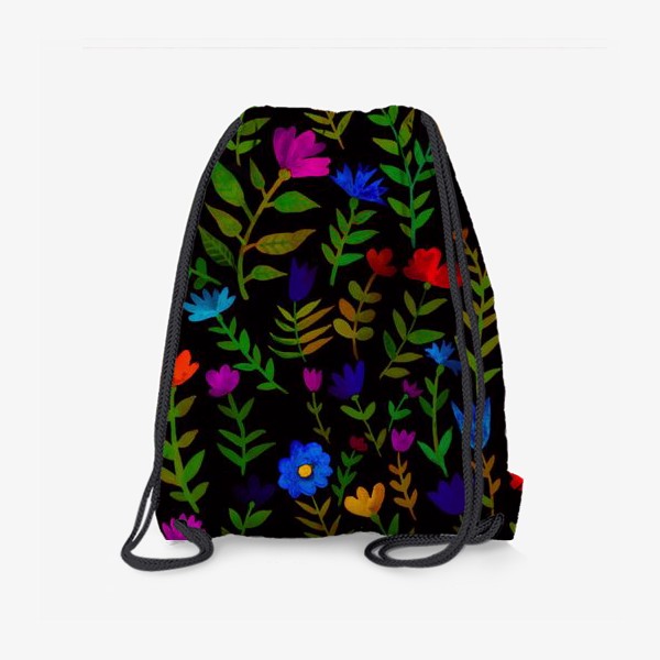 Рюкзак «Яркий цветочный паттерн»