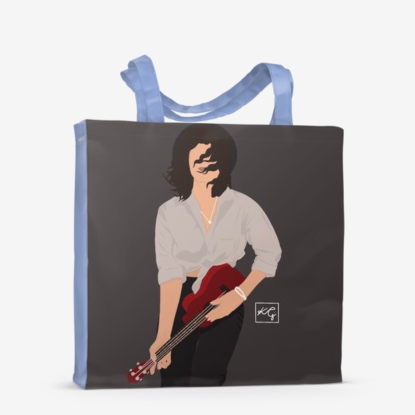 Сумка-шоппер «Девушка с гитарой»