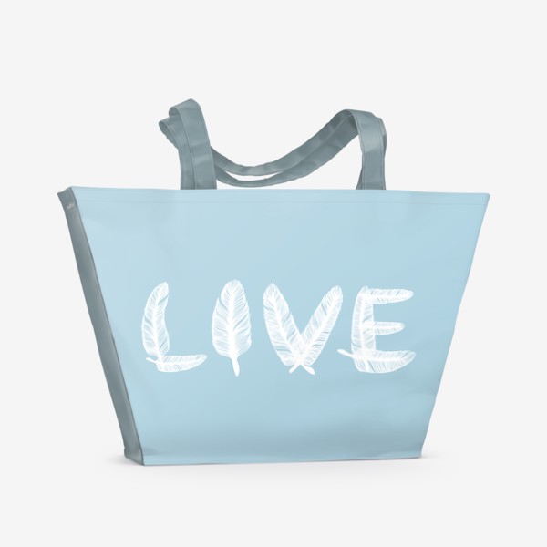 Пляжная сумка «Live Love»