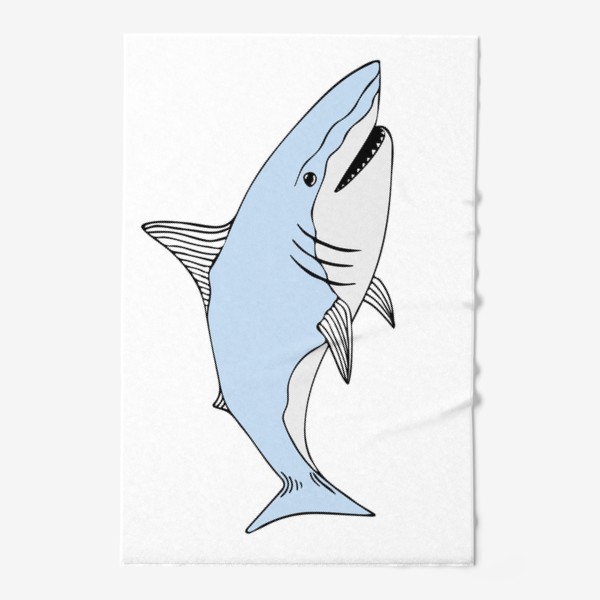 Полотенце «Весёлая акула»