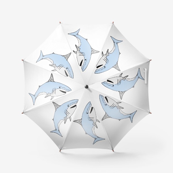 Зонт «Весёлая акула»