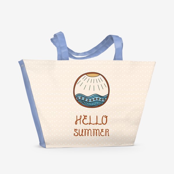 Пляжная сумка &laquo;Hello summer_1&raquo;