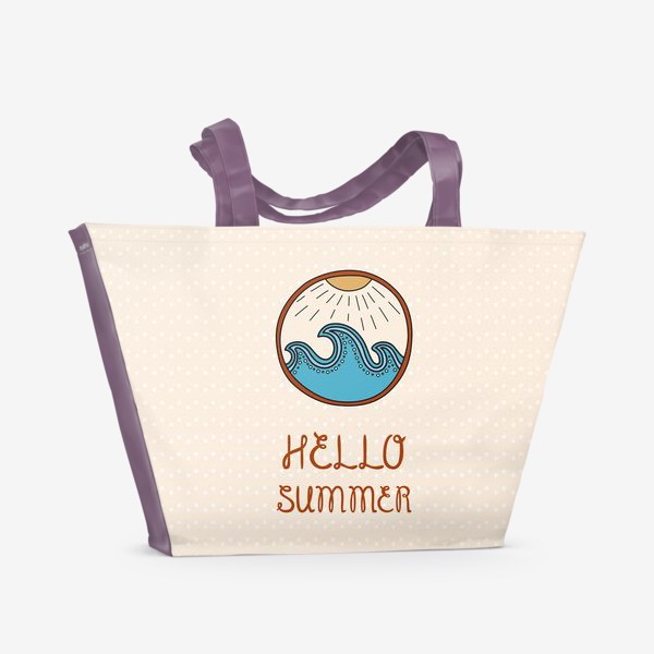 Пляжная сумка «Hello summer_4»
