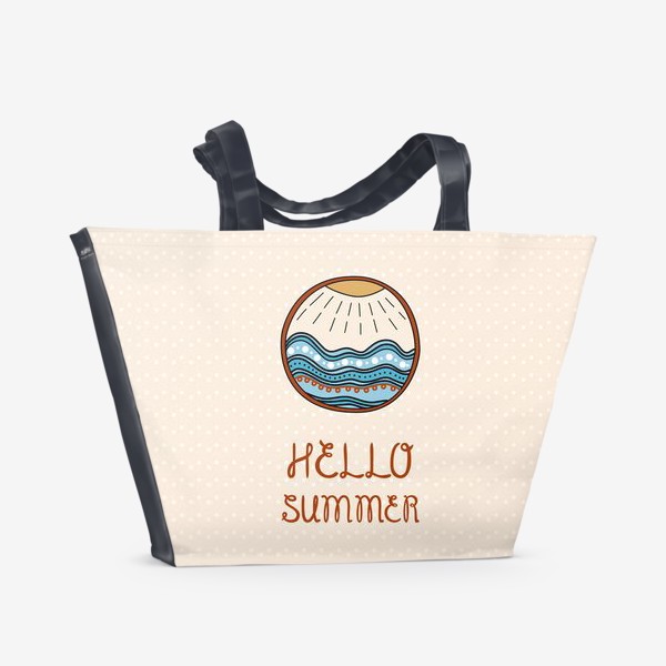Пляжная сумка «Hello summer_3»